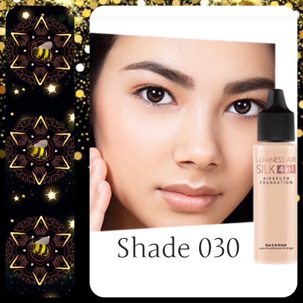 🐝•#030 Silk 4in1 0.50 FL OZ Airbrush Foundation